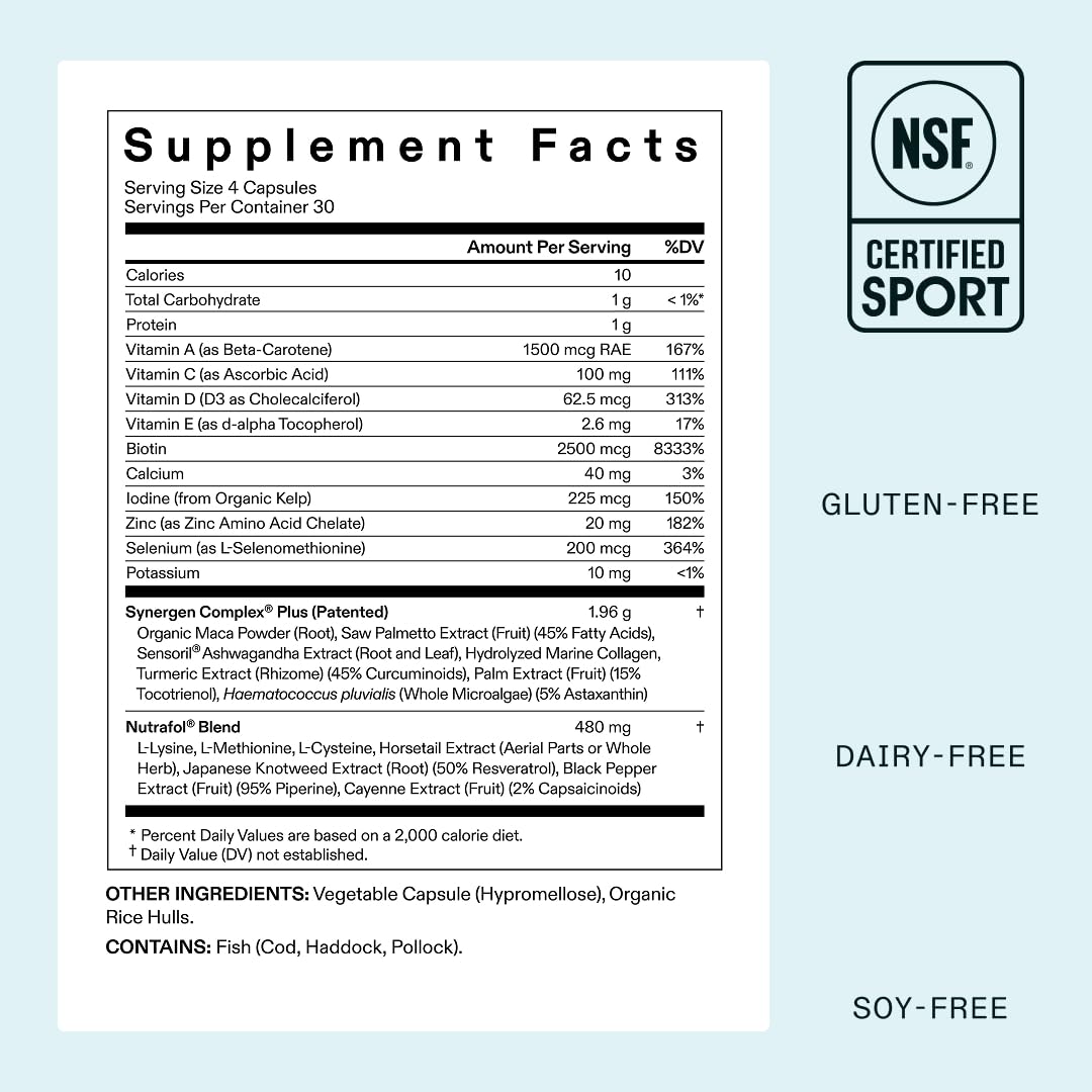 Nutrafol Women's Balance Hair Growth Supplements
